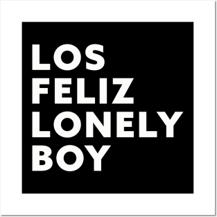 Los Feliz Lonely Boy Posters and Art